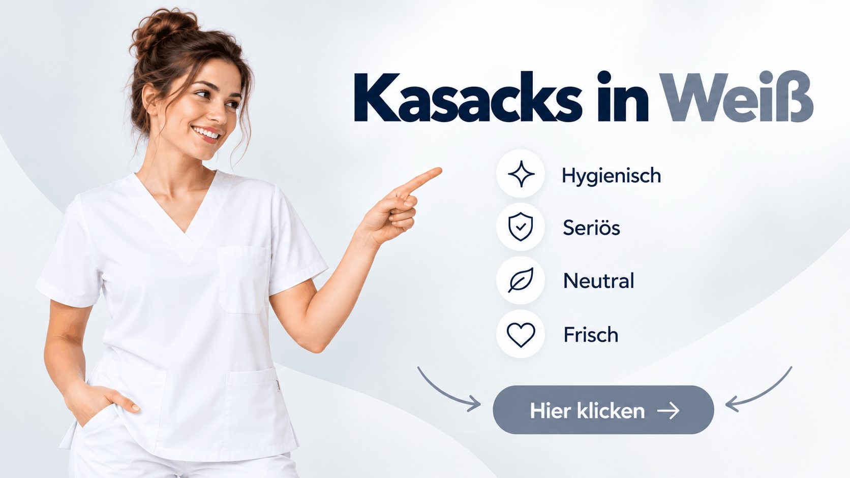 Weiße Kasacks bei MEIN-KASACK.de
